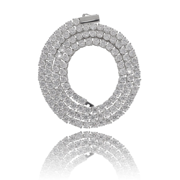 Cadena TENNIS 4mm Zirconia Suiza