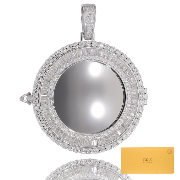 Dije Camafeo Baguette MOISSANITE