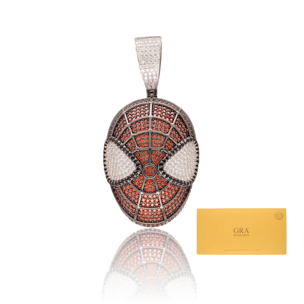 Dije de Spiderman Moissanita